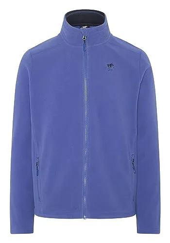 Polo Sylt Fleece-Jacke mit Label-Stitchings von POLO SYLT
