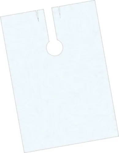 Fripac Einmal-Frisierumhänge geprägt, 140x100cm - Haarschneider Zubehör, umweltfreundliche und hygienische Einmal-Umhänge aus biologisch abbaubarer Polyethylenfolie, ideal für Friseure und Salons.