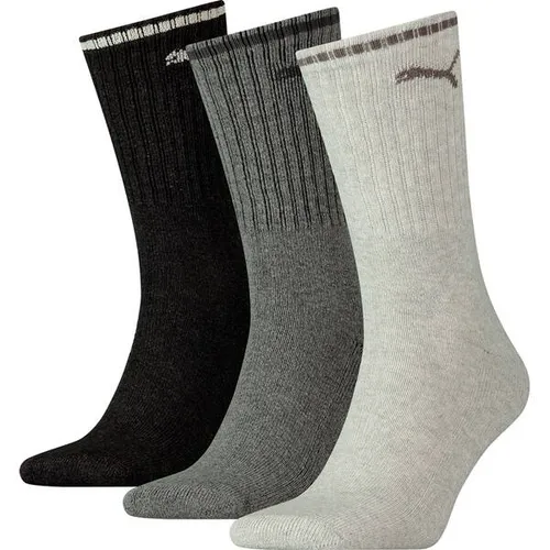 PUMA Herren CREW SOCK STRIPE 3P
