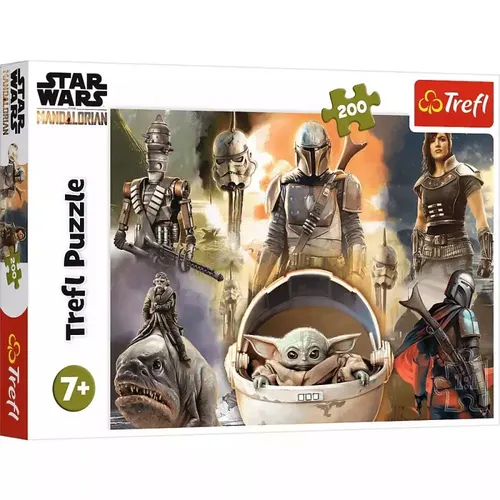Trefl 13276 Puzzle - Star Wars, 200 Teile für Kinder ab 7 Jahren, fördert Kreativität und Lernspaß