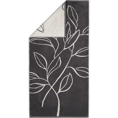 Cawö Handtücher Atelier Floral 6239 Basalt - 77