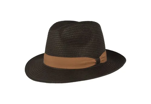 Breiter Strohhut Bogart Kofferhut mit UV Schutz 50+