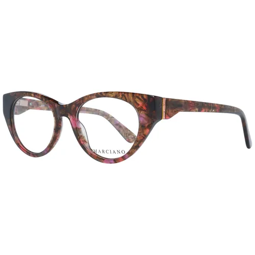 Marciano by Guess Damenbrille GM0362-S 074 49 Katzenaugen - Elegante Damenbrille im Katzenaugen-Stil, mit braunem Kunststoffrahmen und komfortablem Federscharnier. Ideal für modebewusste Frauen, inklusive Original-Etui.