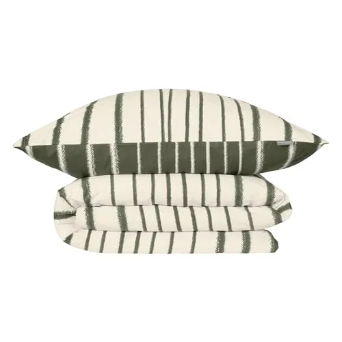 Schiesser Bettwäscheset Wesley 2-teilig in grün von Schiesser