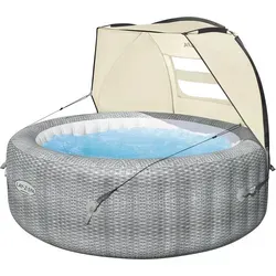 Bestway Whirlpool Sonnenschutzdach Lazy Spa Canopy - Whirlpools - Schütze deinen Whirlpool mit dem praktischen Sonnenschutzdach, das UV-Strahlen blockiert und für entspannte Stunden im Freien sorgt.