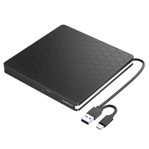Amicool External DVD Drive, USB 3.0 Type-C von Amicool