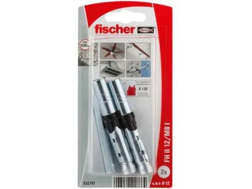 Fischer Hochleistungsanker FH II 12/M8 I K NV Innengewindeanker 532751 SB-Progra