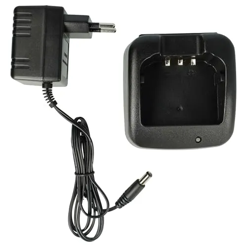 vhbw Ladegerät kompatibel mit Icom BJ-2000, BP-230N, BP-230, BP-231N, BP-231 Funkgerät-Akkus