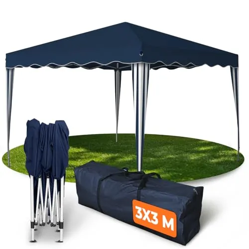 Kronenburg Faltpavillon 3 x 3 m in blau von Kronenburg