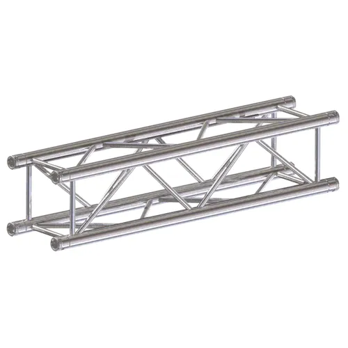 Global Truss F34PL-Version 50cm - 4-Punkt Truss mit Verbinder - Licht & Bühne: Leichte und tragfähige Traverse für Veranstaltungstechnik, Messe- und Ladenbau, inklusive konischem Verbinder für hohe Kompatibilität.