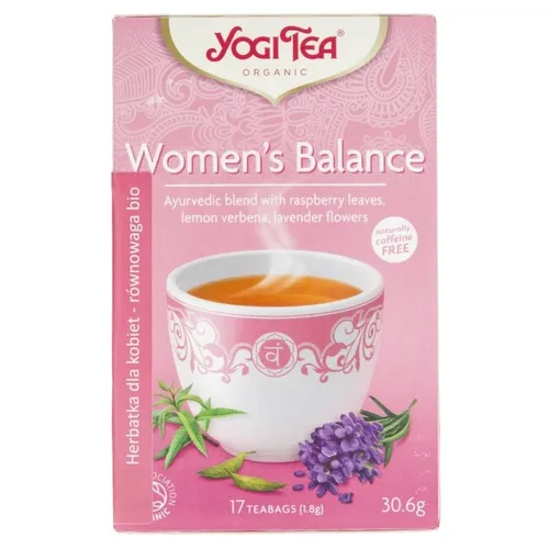 Produktbild Yogi Tea Frauen-Balance-Tee, 17 Portionsbeutel
