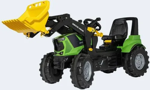 rollyFarmtrac Premium II Deutz Fahr 8280 TTV - Tretfahrzeug für Kinder von 3-8 Jahren, realistische Nachbildung eines Deutz Fahr Traktors, fördert die motorischen Fähigkeiten und den Spielspaß im Freien.