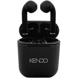 Kendo TWS 24EXSW Bluetooth Kopfhörer Schwarz - In-Ear-Kopfhörer mit Touch Steuerung, kabellos und 2,5 Stunden Wiedergabezeit – ideal für Musikgenuss unterwegs!