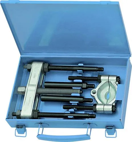 Gedore Blau 1.41/0 Trenn- und Abziehvorrichtungsgarnitur - Abzieher-Set mit vielseitigen Einsatzmöglichkeiten, ideal für professionelle Anwendungen und präzises Arbeiten.