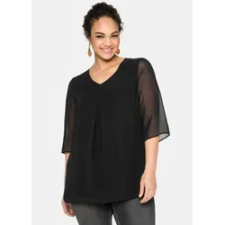 Sheego Klassische Bluse Tunika . von sheego