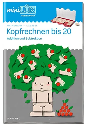 miniLÜK: 1. Klasse - Mathematik Kopfrechnen bis 20 (miniLÜK-Übungshefte: Mathematik)