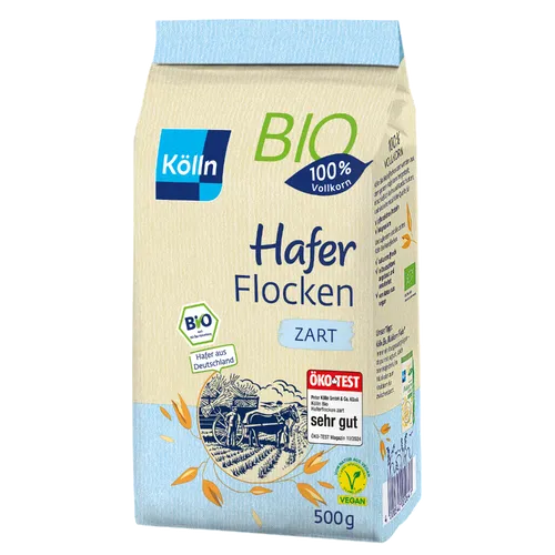 Produktbild GOURVITA DE Kölln Haferflocken zart BIO 10x500g Sparpaket
