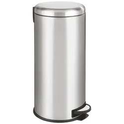 Kitchen Move Küchenabfalleimer mit Pedal 30 L URBAN - Eleganter 30L Tretabfalleimer aus Edelstahl, leise und hygienisch dank Dämpfungssystem. Ideal für Küche, Bad und Büro – ein praktisches Designmöbel!