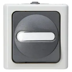 Kopp 560856002 Blue Electric Taster Schließer, Aufputz IP44