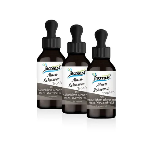Liposomale Maca Schwarz Tropfen hochdosiert - 3000mg pro Tag - Hochdosierte Maca Schwarz Tropfen mit 3000 mg pro Tagesdosis. Ideal für die tägliche Unterstützung und vielseitig einsetzbar in Getränken. Frei von chemischen Extraktionsprozessen, für eine natürliche Ergänzung.