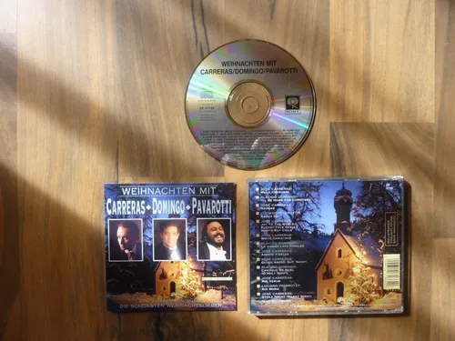 Placido Domingo Weihnachten mit Carreras, Domingo, Pavarotti (CD)