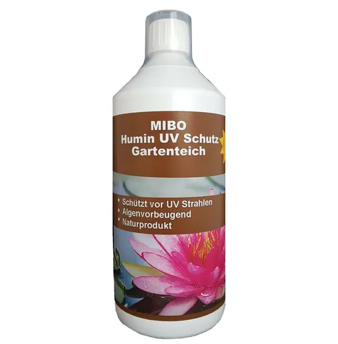 MIBO Humin UV Schutz Gartenteich 1.000ml ausreichend für 25.000 Liter 13,49€/L