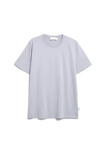 ARMEDANGELS Herren Regular T-Shirt aus Bio-Baumwolle JAAMES Regular Fit Misty Morning XXL