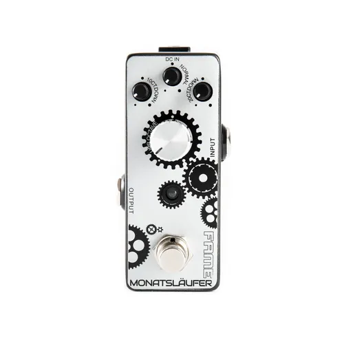 Fame Octaver Effektgerät für Gitarren - Pitch-Effekte & Octave-Effekte mit vielseitigem Klang: Generiert eine Oktave oberhalb und zwei Oktaven unterhalb, ideal für kreative Gitarrensounds.