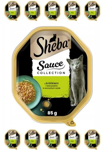 SHEBA® Schale Sauce Collection mit Kaninchen und Gemüse 1 x 11 x 85g