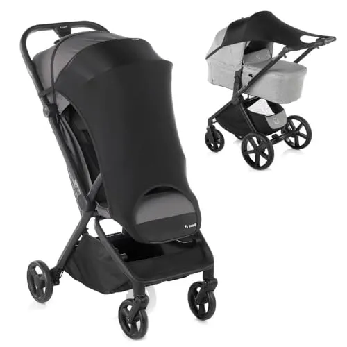Jané Sonnenschutz Kinderwagen UPF 50+, Schwarz