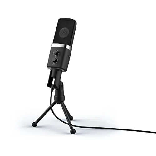 uRage Gaming-Mikrofon Stream 900 HD, USB-Mikrofon, mit Kopfhörerausgang, für PC & Konsole, in schwarz