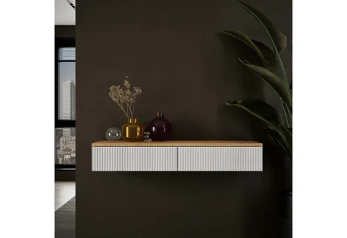 Planetmöbel Garderoben-Set AMYRA mit Schublade in weiß von Planetmöbel