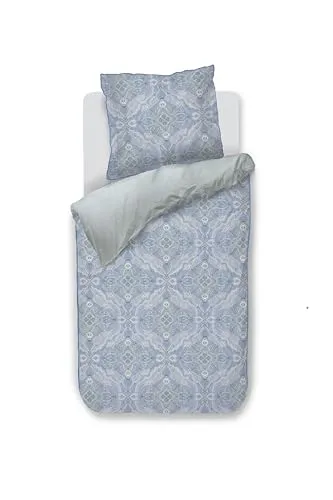 Pip Studio Moon Flower Bettwäsche Set in blau von Pip Studio