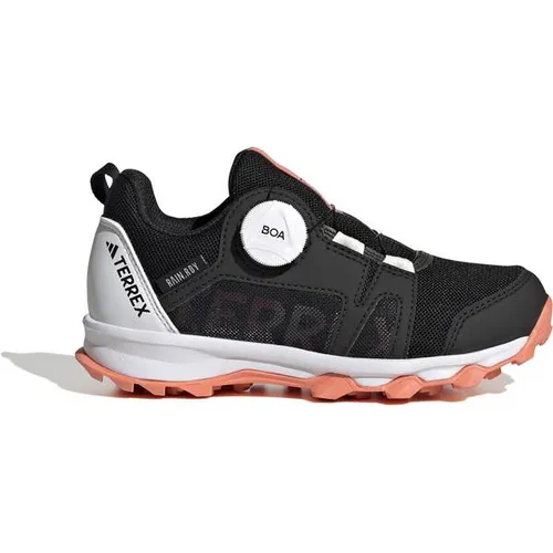 ADIDAS Trailrunningschuhe TERREX Agravic BOA RAIN.RDY - Laufschuhe für Kinder, mit griffiger Traxion Außensohle und BOA Fit System für sicheren Sitz. adidas RAIN.RDY schützt vor Nässe und sorgt für Trockenheit. Ideal für kleine Abenteurer!