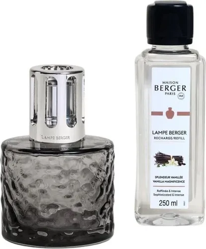 MAISON BERGER PARIS Duftlampe Geschenkset Mirage Schwarz in schwarz von MAISON BERGER PARIS