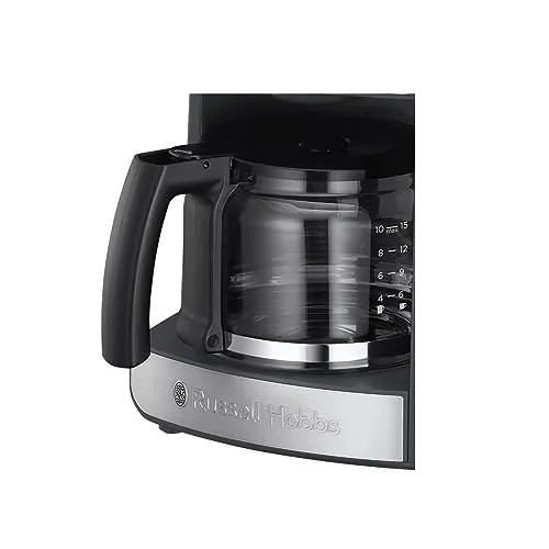 Russell Hobbs Ersatzglaskanne [für Kaffeemaschine Grind & Brew 25610-56] Kaffeekanne Glas für Filterkaffeemaschine 700372