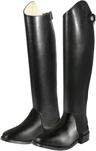 Pfiff Damen Stiefelschaft AF Chaps, Reitchaps, Reitsport Schwarz 48/32 cm