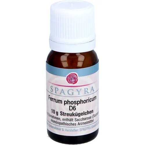 FERRUM PHOSPHORICUM D 6 Globuli 10 g