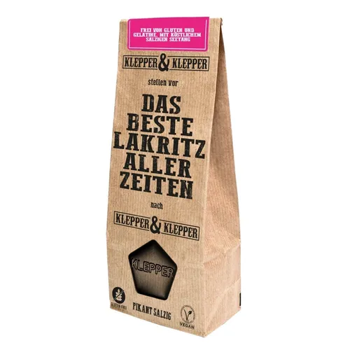  Klepper & Klepper Lakritz Pikant-Salzig, 200g 24,50 EUR/kg