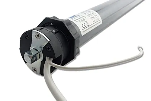 SCHARTEC Funk Rollladenmotor mit elektronischem Endschalter Tube FE 10-60 Rohrmotor 60 mm mit elektrischen Endschaltern Rolladen Motor