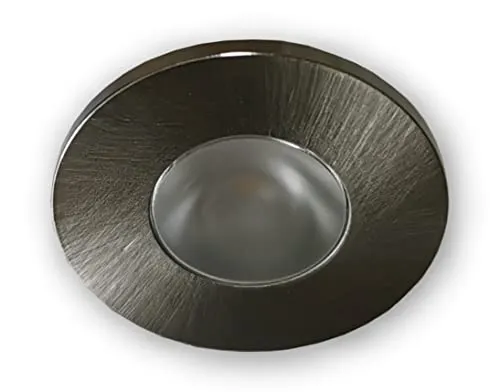 Produktbild 230V LED Sternchen Mini Spot 3W Einbaustrahler alu gebürstet 4000K neutralweiss starr