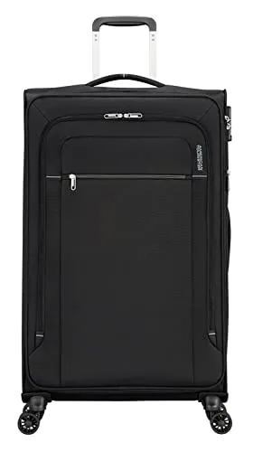 American Tourister Crosstrack - Erweiterbarer Spinner Koffer, 79 cm - Koffer für zweiwöchige Reisen, erweiterbar von 109,5 auf 119 L, mit Doppelrädern für reibungsloses Reisen und TSA-Kombischloss für Sicherheit.