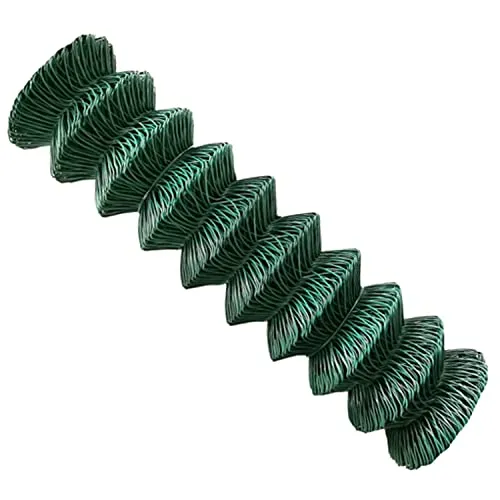Maschendrahtzaun 100 cm Höhe - 25 m Gartenzaun aus V2Aox - Maschendrahtzaun in grün, PVC-ummantelt für Langlebigkeit. Ideal für Garten, Tierhaltung oder als Sichtschutz. Maße: Ø 2.8 mm, Maschenweite 60 x 60 mm.