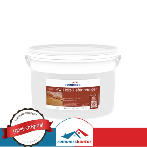 Remmers Holz-Tiefenreiniger 2,5 Liter - Spezialreiniger für Holz - HOLZÖLE – Entfernt effektiv Beschichtungsreste von Ölen und Dünnschicht-Lasuren, ganz ohne Abschleifen. Made in Germany, höchste Qualitätsstandards.