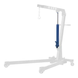 BGS Hydraulikzylinder für Motorkran 2000kg - KFZ-Werkzeuge, leistungsstarker hydraulischer Zylinder mit 2000kg Tragkraft, ideal für Werkstätten und Motorhebearbeiten.