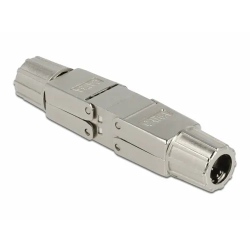 DELOCK Verbinder für Netzwerkkabel Cat.6A STP werkzeugfrei