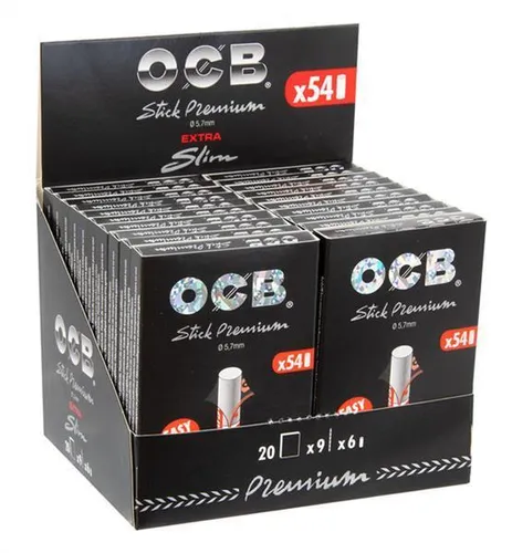 20x54 OCB Stick Premium Extra Slim Drehfilter 5,7mm Eindrehfilter Filter
