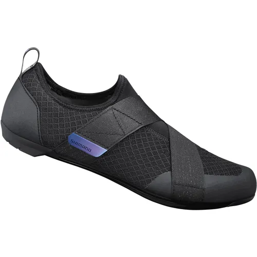 Shimano Unisex Zapatillas SH-IC100 Cycling Shoe, Schwarz, 37 EU - Fahrradschuhe für optimale Leistung, mit atmungsaktivem Obermaterial und rutschfester Sohle für besten Halt beim Radfahren.