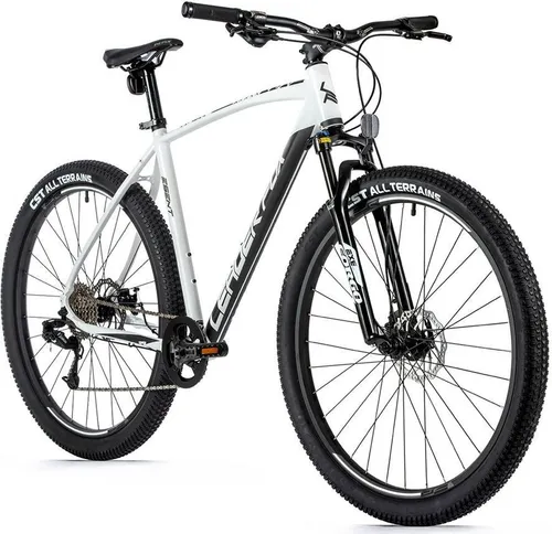 Zoll Leaderfox Esent MTB Fahrrad 8 Gang Scheibenbremsen Weiss Rh46 cm 29