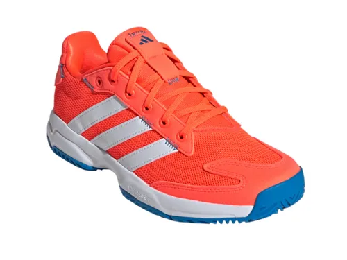 adidas Hallen-Indoorschuhe Stabil 2025 rot/weiss/blau Kinder, Größe Euro (US): 39 1/3 (6,5)